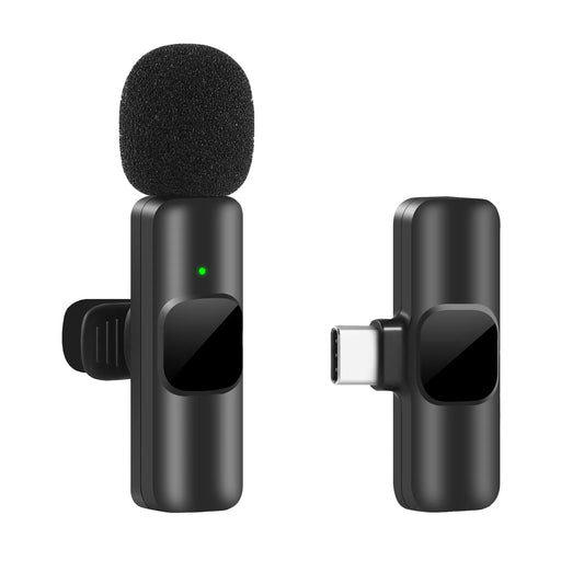 Mini Lavalier Portable Microphone for iPhone Android Laptop